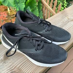 Nike Odyssey React 2 Black Flyknit Sneakers Running